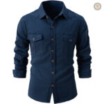 Chemise élégante de style cowboy pour homme