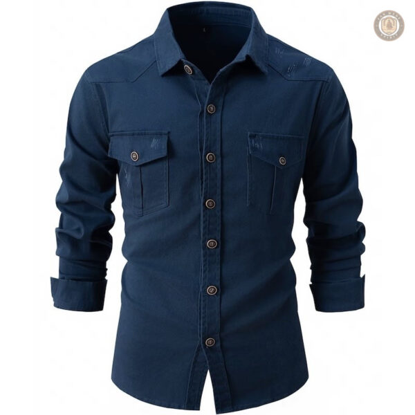 Chemise élégante de style cowboy pour homme
