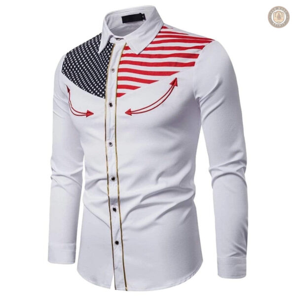 Vêtements western pour homme, chemise à motif cowboy