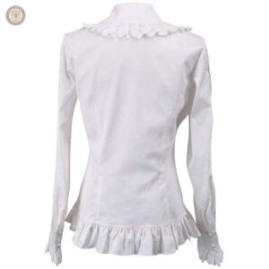 Chemise femme avec motif western, look rétro et décontracté
