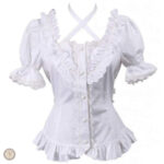 Chemise Western femme avec passepoil décoratif