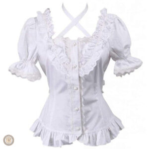 Chemise Western femme avec passepoil décoratif