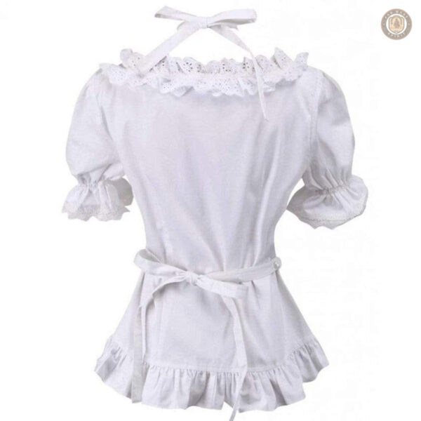 Vêtement western féminin, style chemise avec détails raffinés