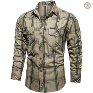 Chemise homme style western avec boutons pression