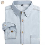 Chemise homme en coton, design western classique