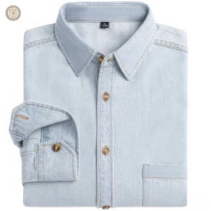 Chemise homme en coton, design western classique