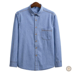 Chemise Western en Denim pour homme