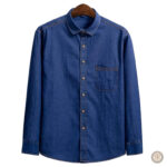 Chemise jeans homme style western classique