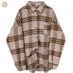 Chemise flanelle femme à carreaux style western