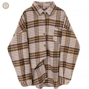 Chemise flanelle femme à carreaux style western