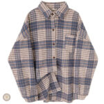 Vêtement western femme en flanelle à motifs carreaux