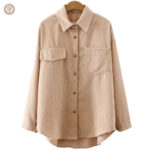 Chemise Western Femme Camel élégante pour un style décontracté