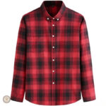 Chemise ample homme, design western classique