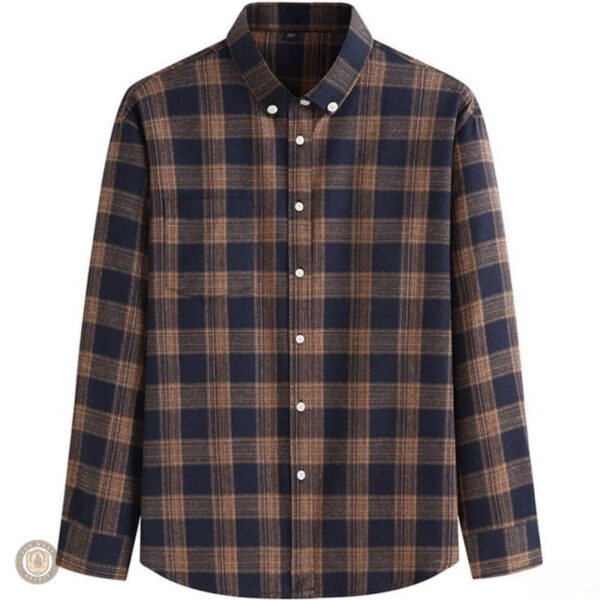 Chemise pour homme grande taille, motif western distinctif