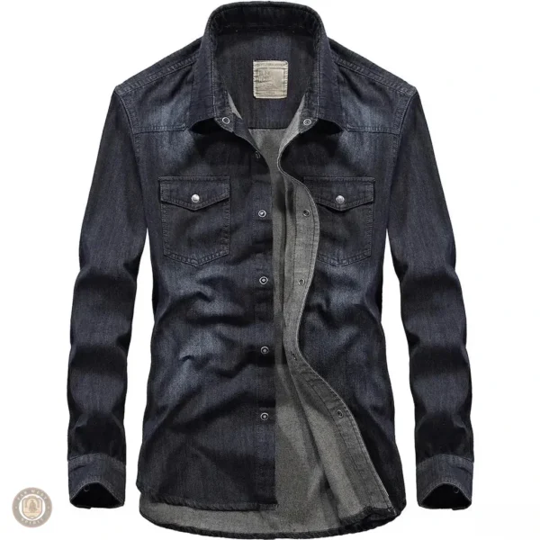 Vêtements western en jean pour homme