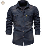 Vêtements western homme, chemise noire pour un look authentique