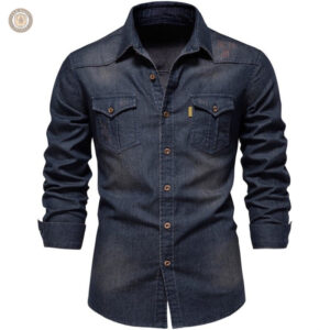 Vêtements western homme, chemise noire pour un look authentique