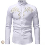 Chemise homme en noir, idéal pour un look western