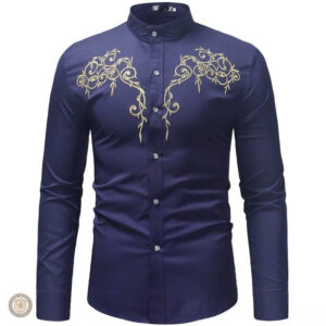 Vêtement western homme, chemise noire élégante