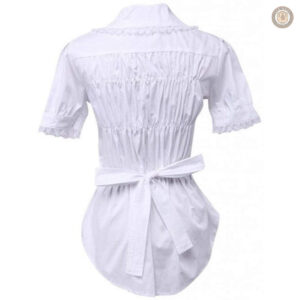 Vêtements western femme, chemise à motifs romantiques élégants