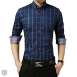 Chemise western slim fit pour homme