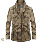 Chemise Country à carreaux pour homme en style western