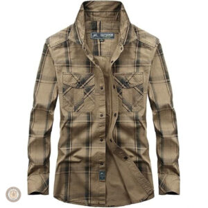 Chemise Country à carreaux pour homme en style western