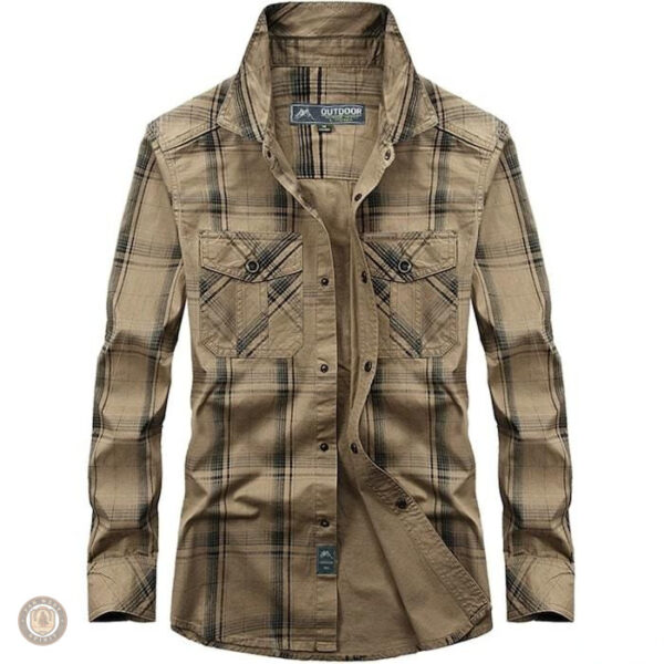 Chemise Country à carreaux pour homme en style western