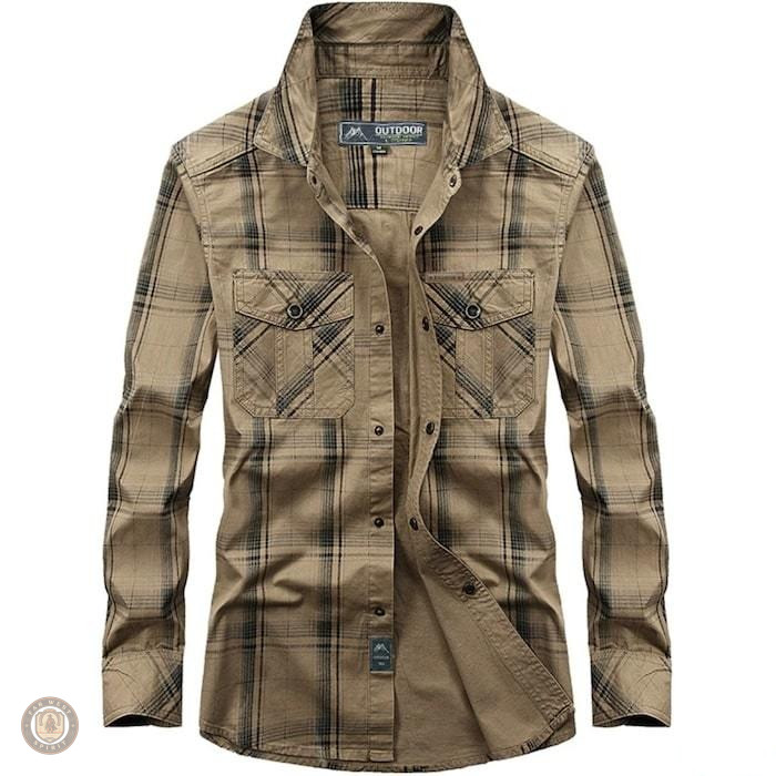 Chemise Country à carreaux pour homme en style western