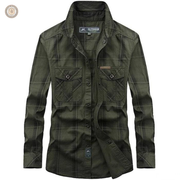 Vêtement western homme, chemise à motifs carreaux classiques