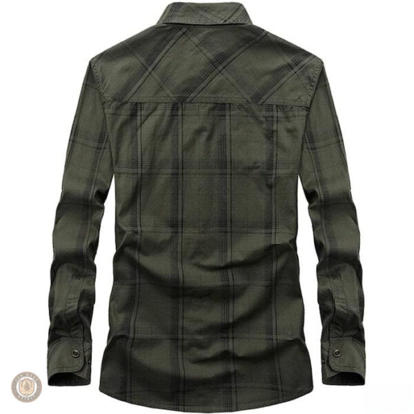 Chemise à carreaux pour homme, parfaite pour un style country chic