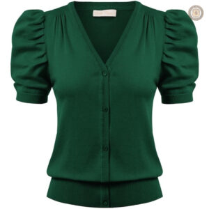 Chemise verte femme style country