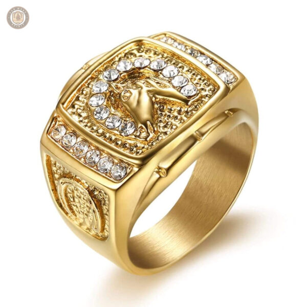 Chevalière Fer à Cheval, bague western élégante et unique