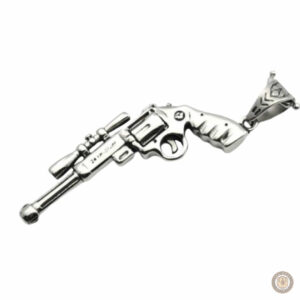 Collier Western Sniper en style cowboy authentique