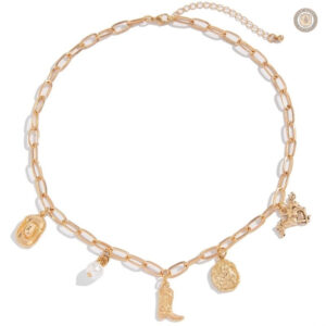 Collier cowboy en style western