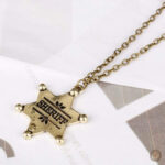 Bijou western élégant avec motif sheriff