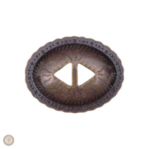 Conchos authentiques fendus en pack de 5 pièces