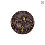 Conchos chevaux en métal