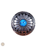 Accessoires conchos multicolores pour projets artisanaux