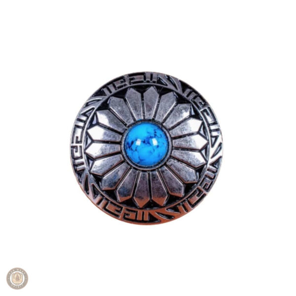 Accessoires conchos multicolores pour projets artisanaux