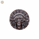 Conchos Crâne Apache - Ensemble de 10 pièces décoratives