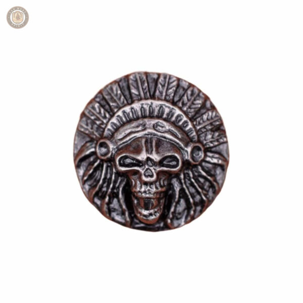 Conchos Crâne Apache - Ensemble de 10 pièces décoratives