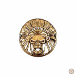 Conchos Crâne Indien en métal
