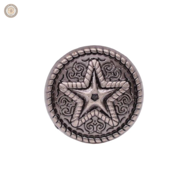 Conchos Étoile de Western - ensemble de 10 pièces