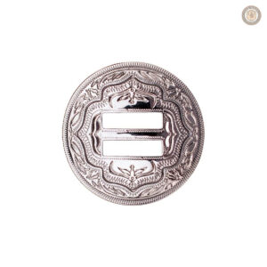 Accessoires de cuir : conchos fendus en pack de 6