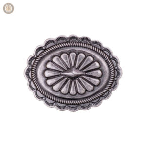 Conchos Fleur Authentique en métal