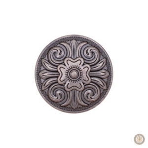 Conchos Fleur Western – 10 pièces décoratives pour projets artisanaux