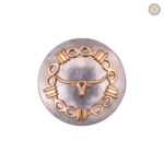 Conchos Le Buffle - Ensemble de 6 pièces décoratives