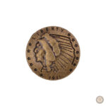 Conchos Liberty en métal