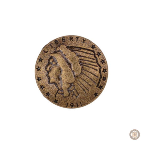 Conchos Liberty en métal